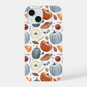Motif Citrouilles d'Automne & Feuilles