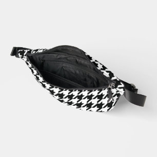 Motif classique en Houndstooth : Noir & Blanc Vint