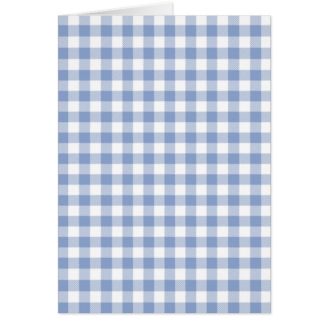 Motif classique En vichy bleu coché (Devant)