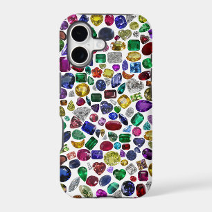 Motif coloré Gemstone & Diamond