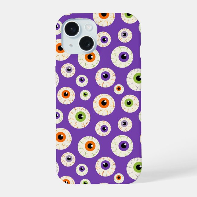 Motif coloré Halloween Eyeballs (Verso)