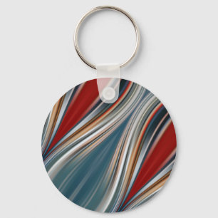 motif continu rose fluide sur porte-clés