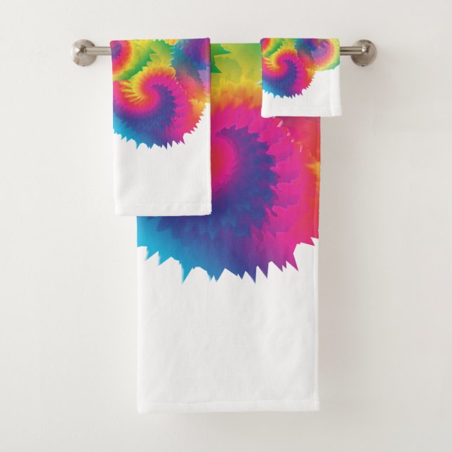 Motif Cool Rainbow Tie Dye (En situation)
