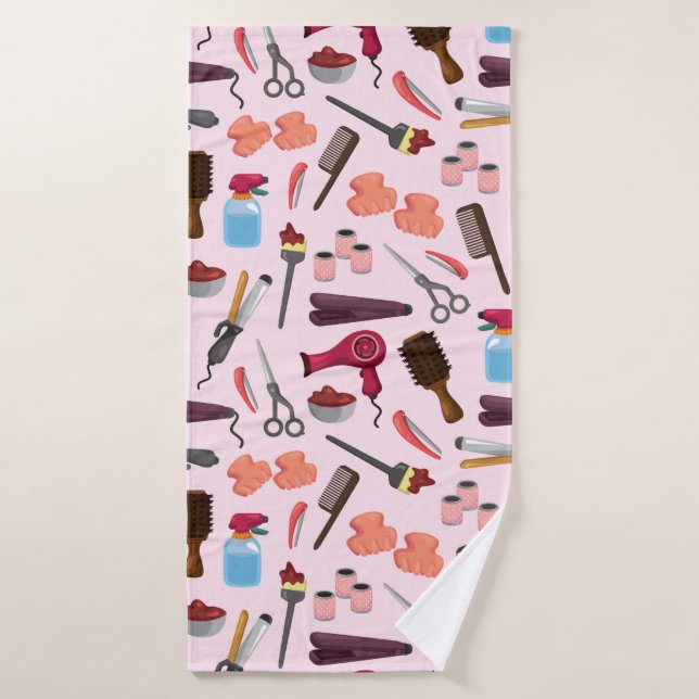 motif couture KIT (Serviette de bain)