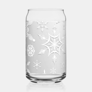 Motif Crystal Snowflakes
