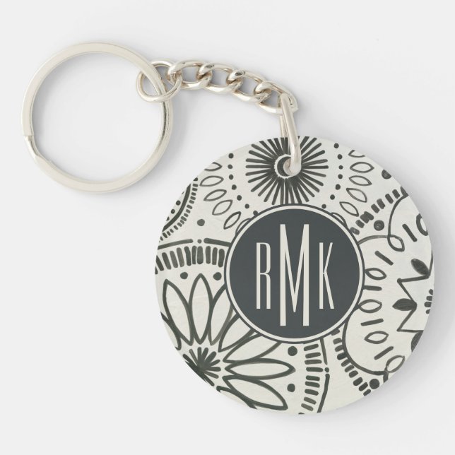 Motif d'abrégé sur le monogramme | Kami (Devant)