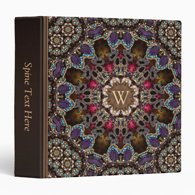 Motif d'album de Classeur d'art oriental (Devant/Côté)