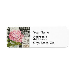 Motif Damas Décor Floral Joli
