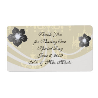 motif damassé du lustre d'or