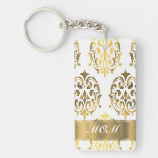 Motif damassé or mamans