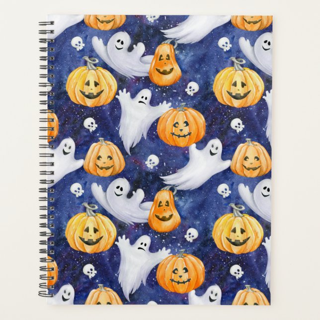 Motif d'aquarelle Halloween (Devant)