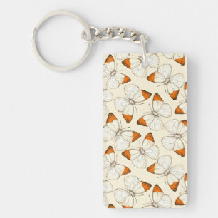 Motif d'aquarelle papillons