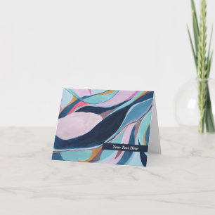 Motif d'art abstrait à l'aquarelle personnalisable