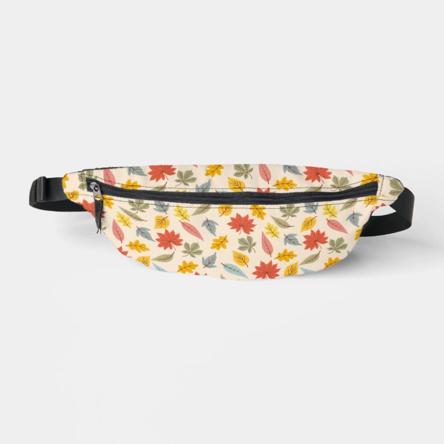 Motif d'automne feuille colorée (Recto)