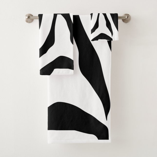 Motif de bandes d'impression Zebra (En situation)