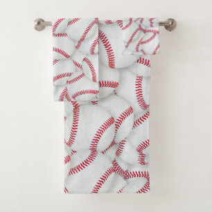 Motif de baseballs en couche