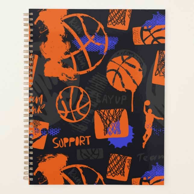 Motif de basket-ball (Devant)