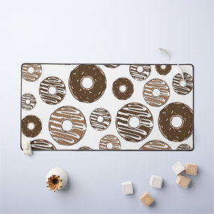 Motif de beignes, beignets de chocolat, beignets d
