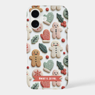 Motif de biscuits de Noël mignon