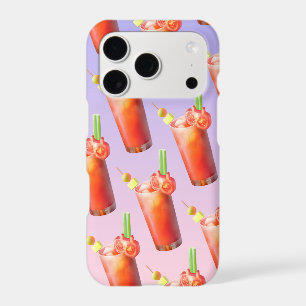 Motif de Bloody Mary : Art de répétition de tomate