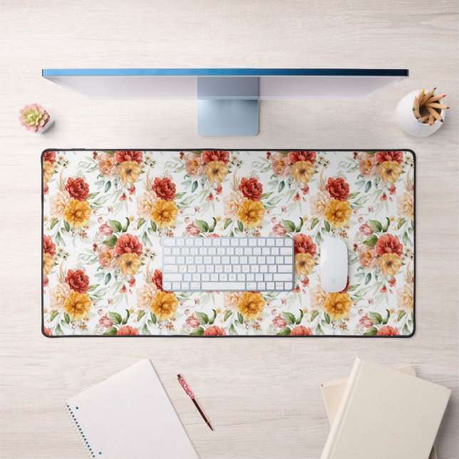 Motif de bouquet de fleurs Red Peony (Bureau 1)