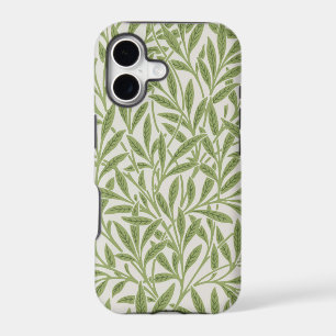 Motif de branches feuillues vertes