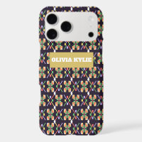Motif de broderie pixel de Songket de chanson trad