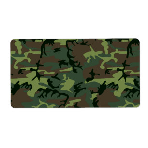 Motif de brun de vert de Camo de camouflage