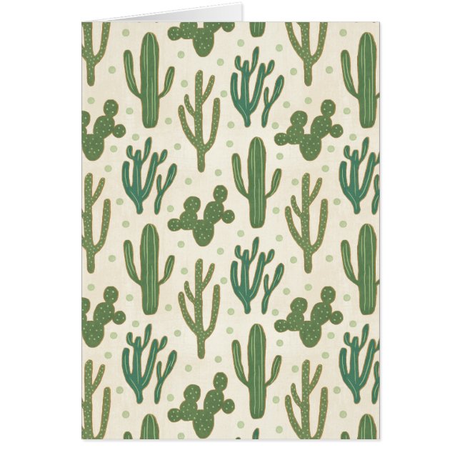 Motif de cactus de désert d'étape | de Geo de (Devant)