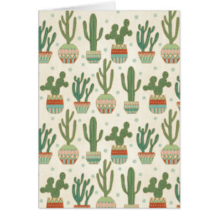 Motif de cactus d'étape   de Geo de sud-ouest
