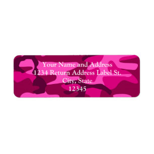 Motif de Camouflage Camo Fuchsia rose chaud
