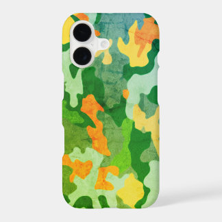 Motif de camouflage couleur vive