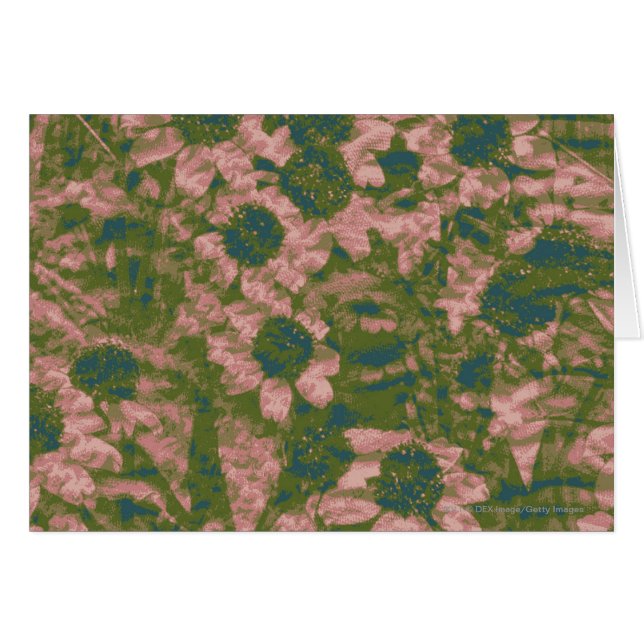 Motif de camouflage de fleur (Devant horizontal)