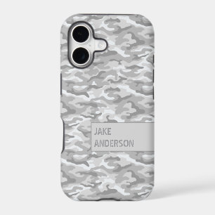 Motif de camouflage en triple gris