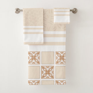 Motif de carreaux à damier en terre cuite | Géomét