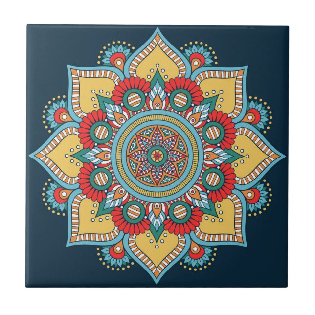 Motif de carreaux Mandala/marocain  (Devant)