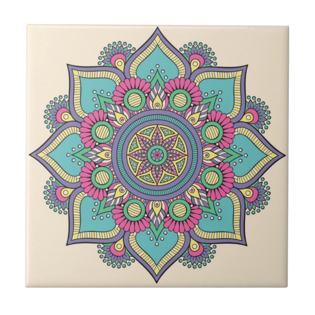 Motif de carreaux Mandala/marocain  (Devant)