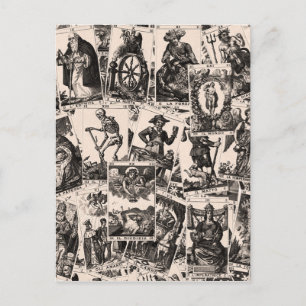 Motif de cartes Tarot