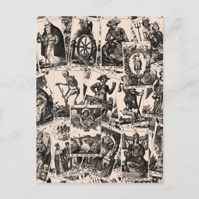 Motif de cartes Tarot (Devant)