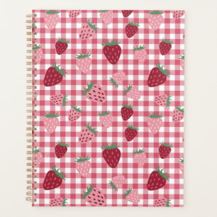 Motif de champ fraise