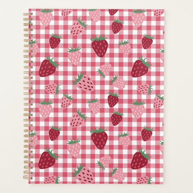 Motif de champ fraise (Devant)