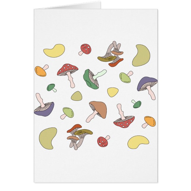 Motif de champignons (Devant)