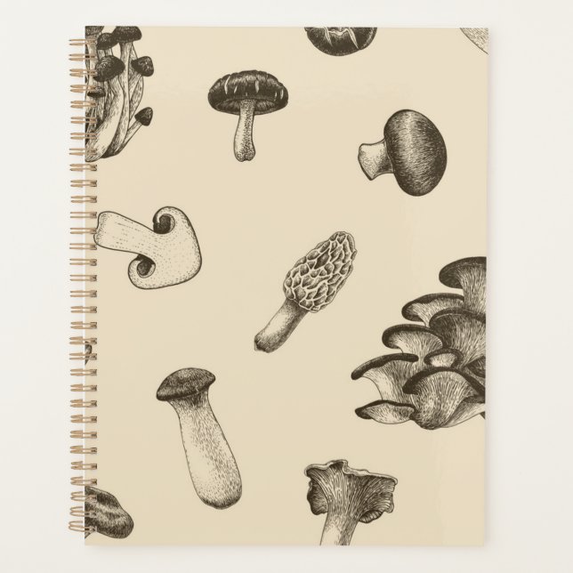 Motif de champignons (Devant)