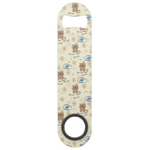 motif de chat et de poissons