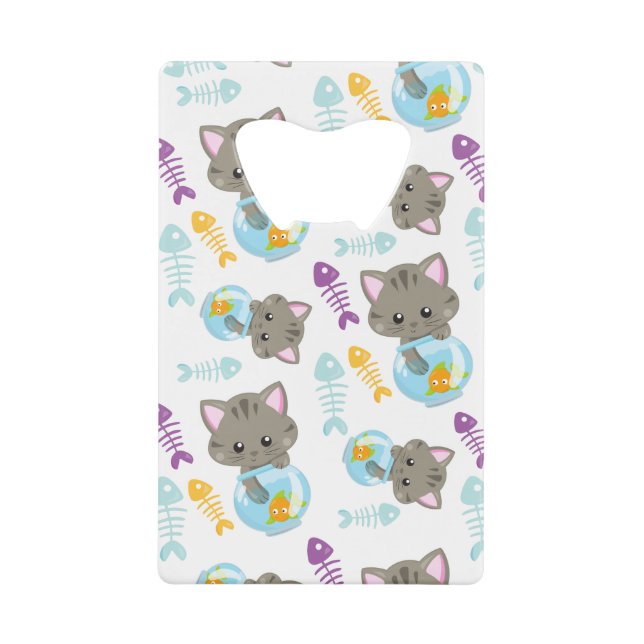 Motif De Chats, Chats Mignons, Chatons, Poisson (Devant)