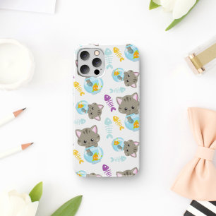 Motif De Chats, Chats Mignons, Chatons, Poisson