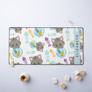 Motif De Chats, Chats Mignons, Chatons, Votre Nom