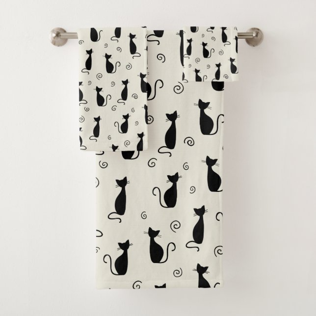 Motif De Chats, Chats Mignons, Chats Noirs, Chaton (En situation)
