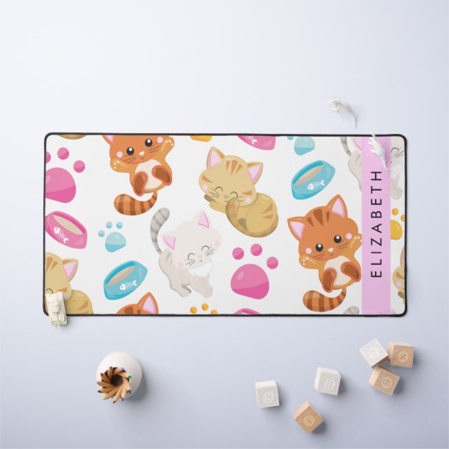 Motif De Chats, Chats Mignons, Kitty, Paws, Votre  (Tableau pour enfants)