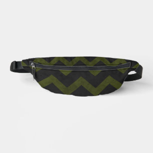 Motif de chevron vintage gris foncé de l'armée